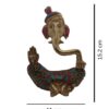 brass lord ganesha idol