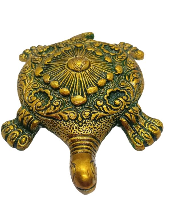 Brass Tortoise idol