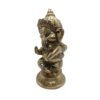 brass dancing ganesha statue