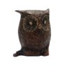 Vintage Brass Owl idol